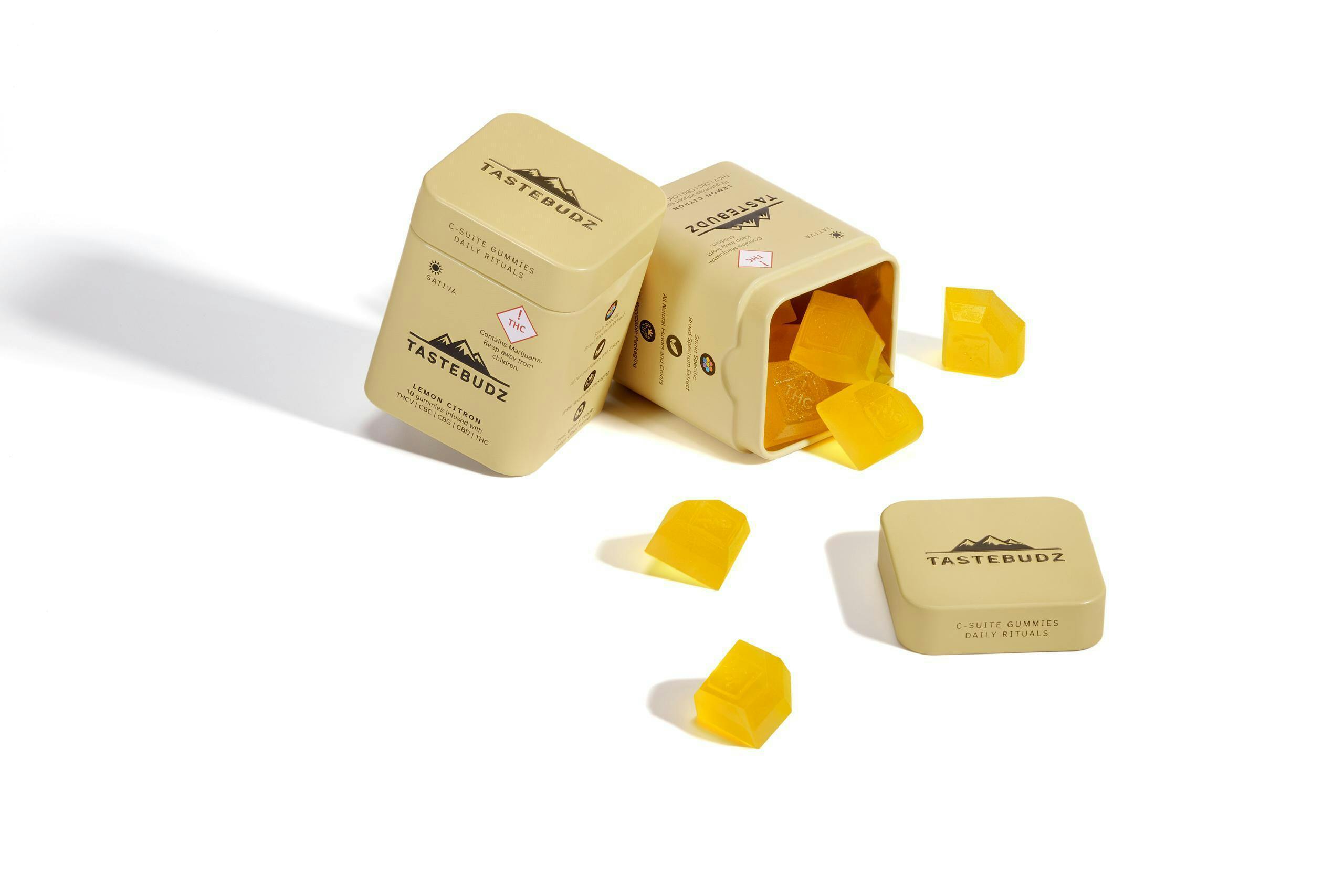 Photograph of product: Tastebudz | Rosin Gummies - Daily Rituals TH-ouiV|CBC|CBG|CBD|TH-oui