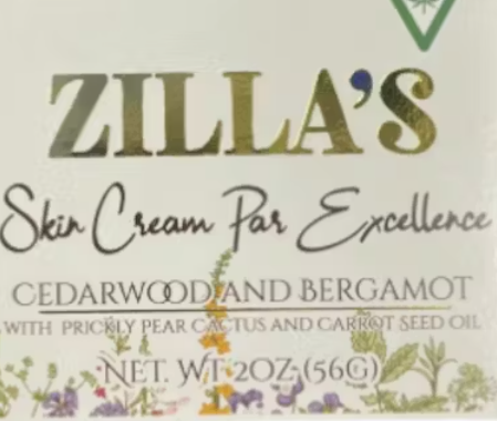 Photograph of product: ZILLAS TOPICALS-CEDARWOOD AND BERGAMOT
