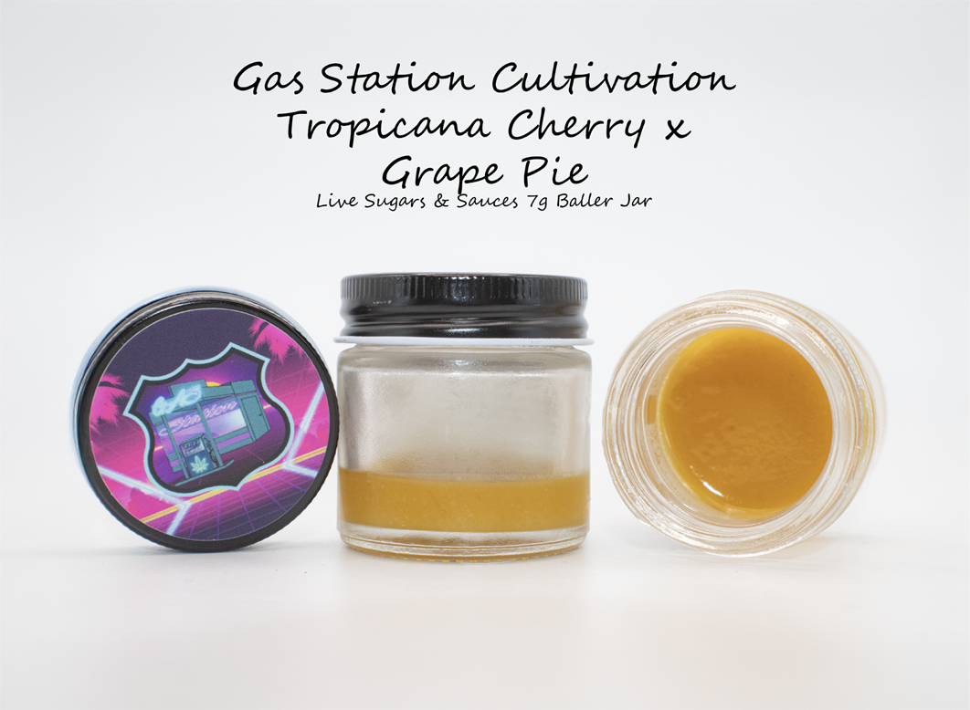 Photograph of product: Gas Station | Tropicana Cherry x Grape Pie Live S&S