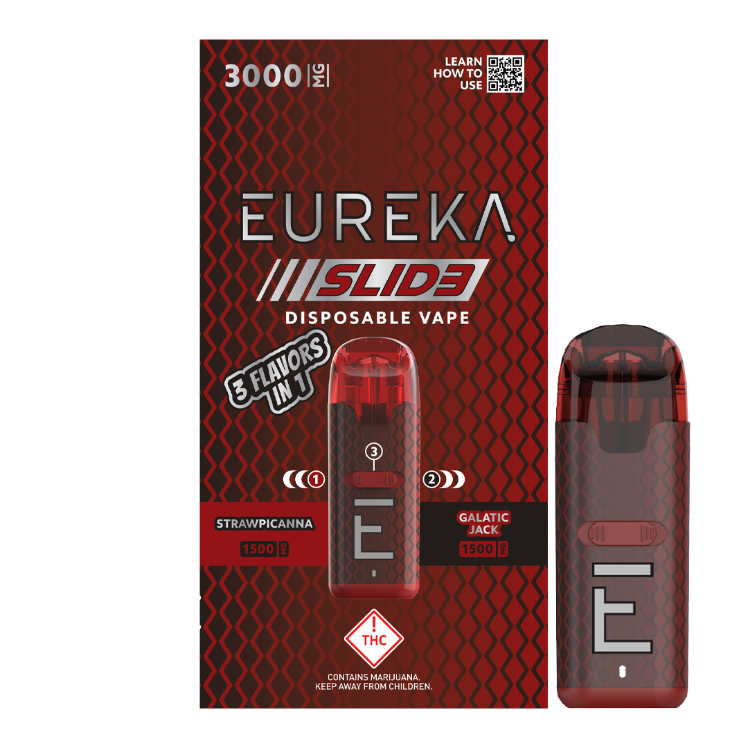 Photograph of product: Eureka | Slid3 Disposable (S) Mango Haze x Triple Diesel 3g