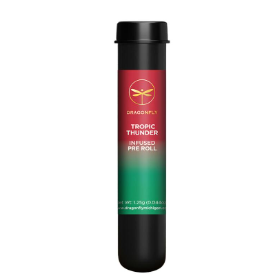 Photograph of product: Dragonfly - Tropic Thunder - Infused Pre Roll - - Oui'd