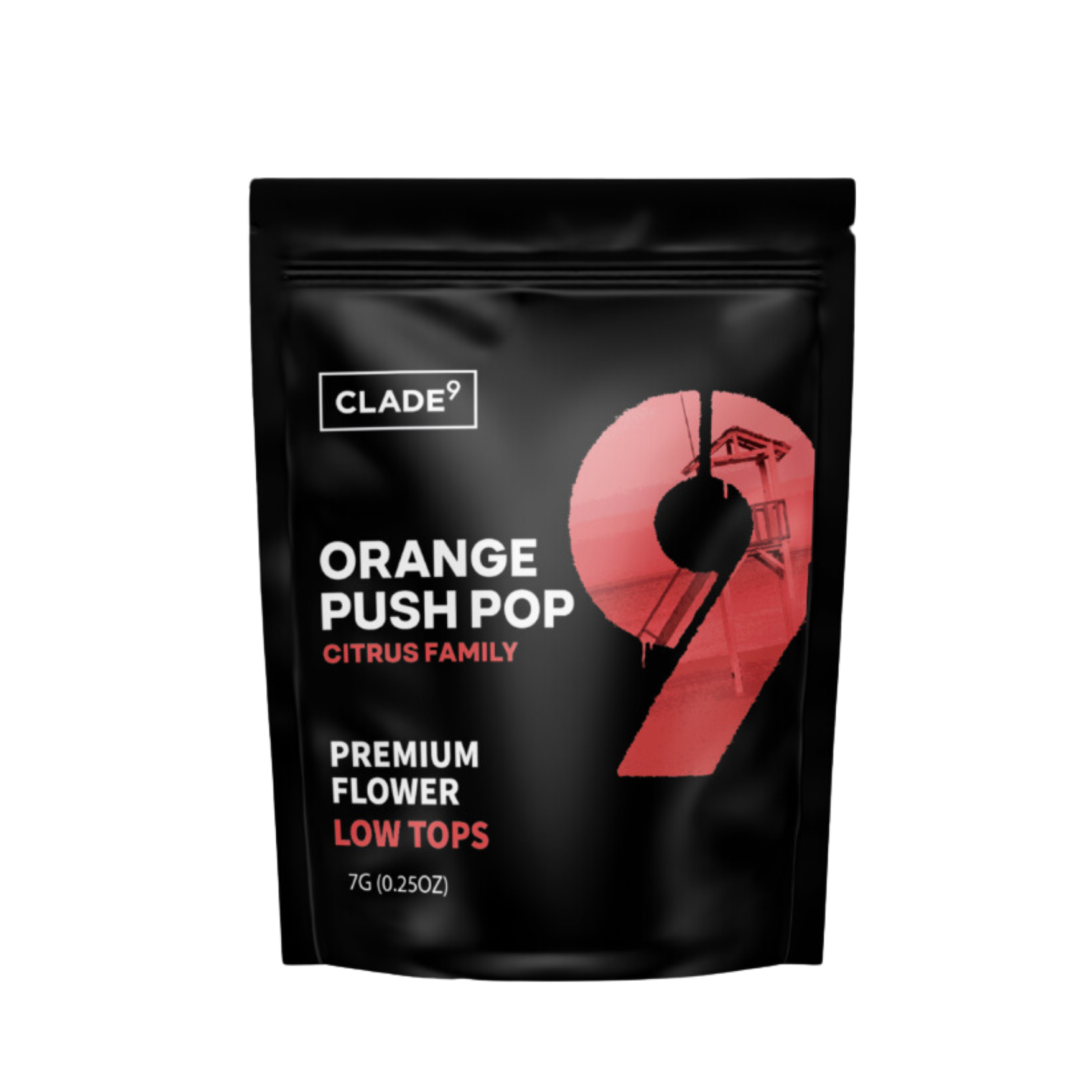 Photograph of product: Orange Push Pop - 7g