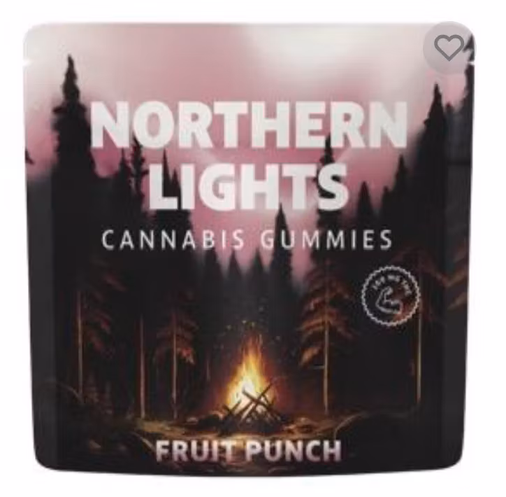 Photograph of product: Northern Lights Bites | Fruit Punch | 200mg Gummies