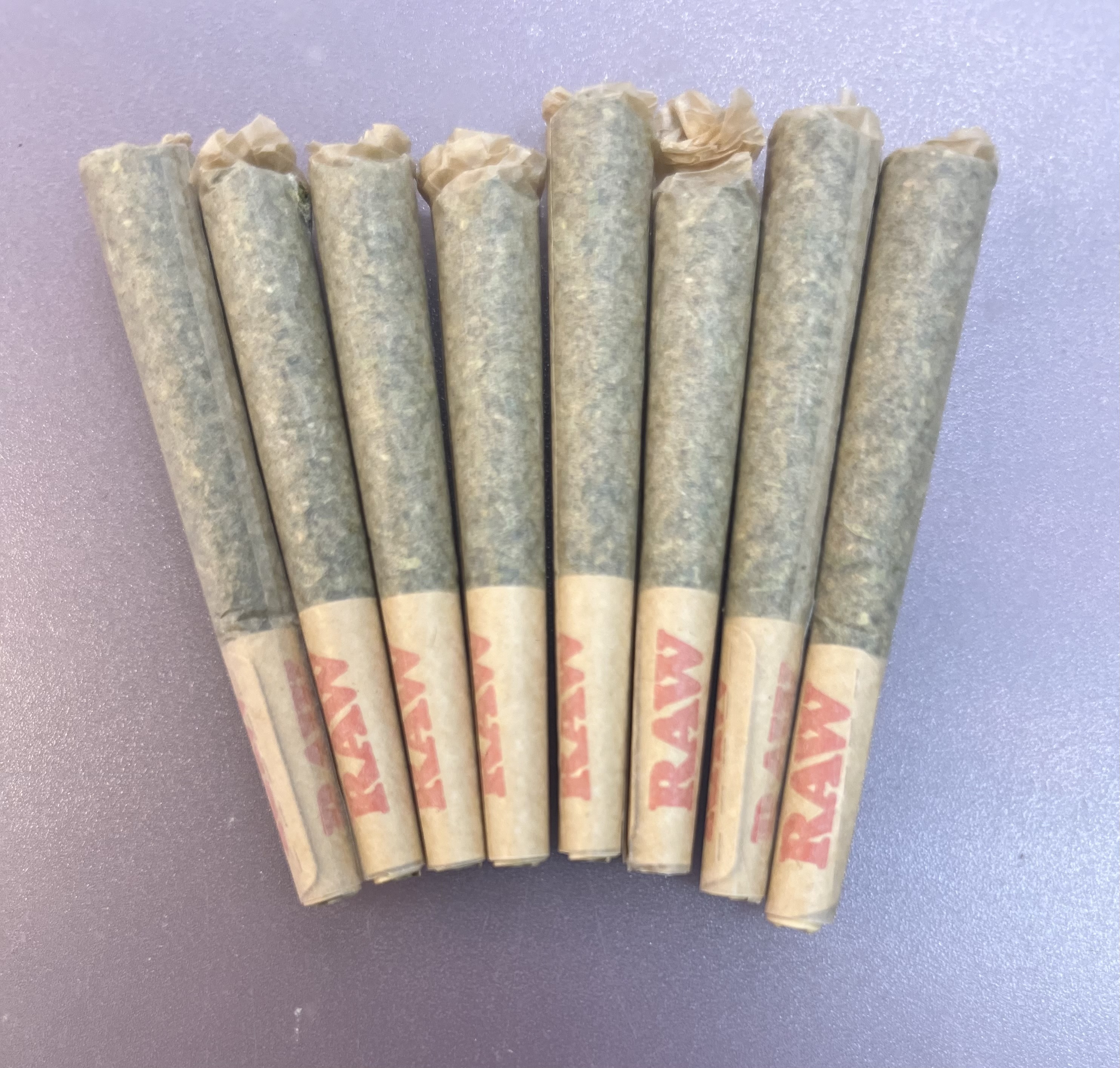 Photograph of product: Strawberry Cherry Gelato 8 PK Pre-rolls- Greenway Farm