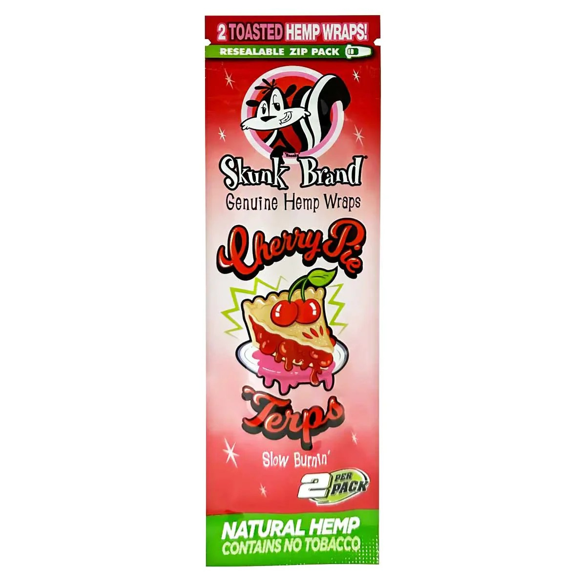 Photograph of product: Skunk Brand | Genuine Hemp Wraps -Cherry Pie