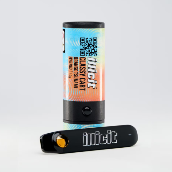 Photograph of product: Illicit | Orange Tsunami | Disposable | 1g