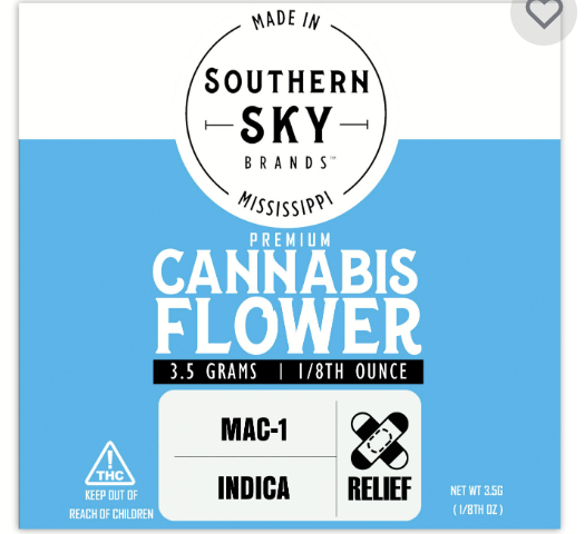 Photograph of product: Sky Mac 1 | 3.5g | Southern Sky