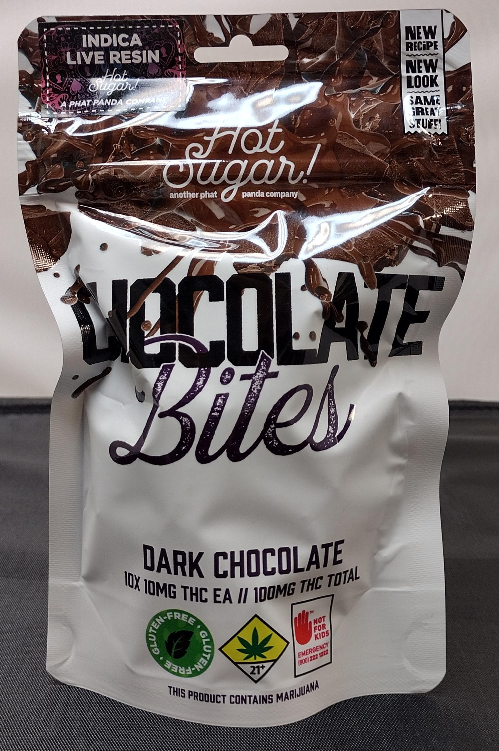 Photograph of product: Hot Sugar - LR (I) - Dark Chocolate - 100mg
