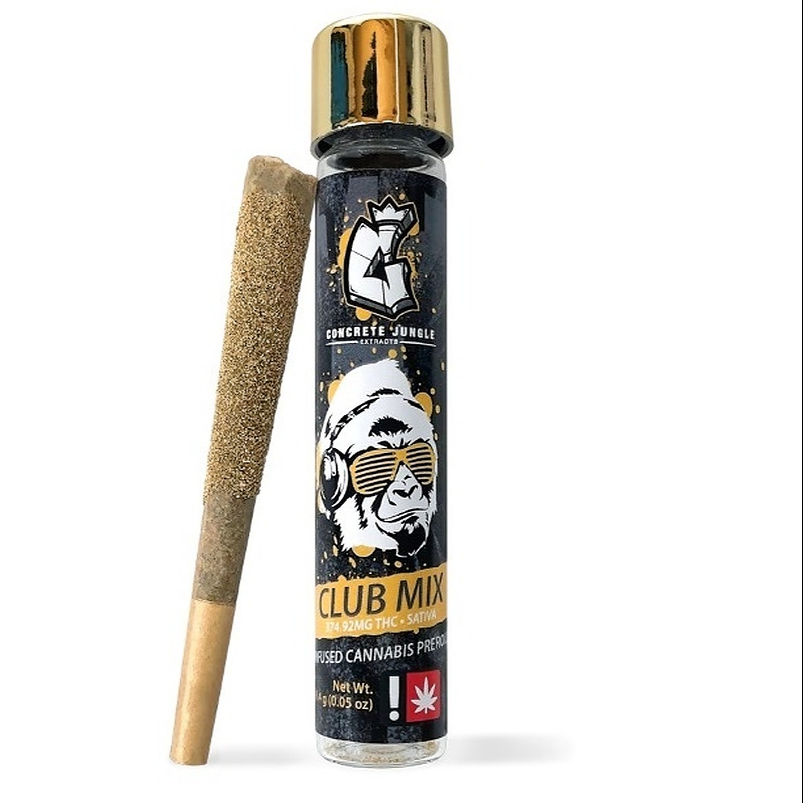Photograph of product: Concrete Jungle | Sweet Tooth x Love Potion x Chocolate Kush Infused Pre-Roll