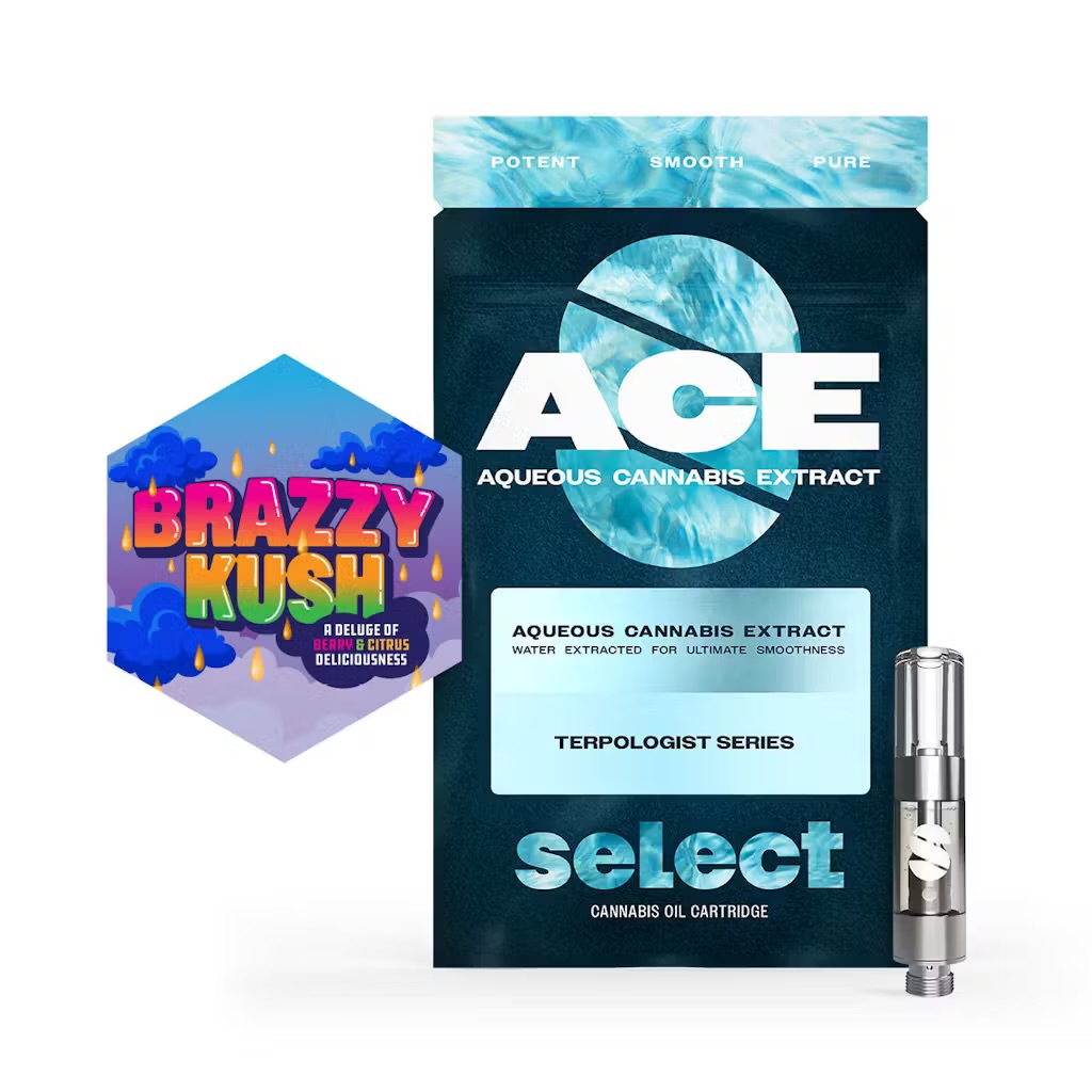 Photograph of product: ACE Terpologist | Brazzy Kush | 510 Cart | 1g (Exclusive Drop)