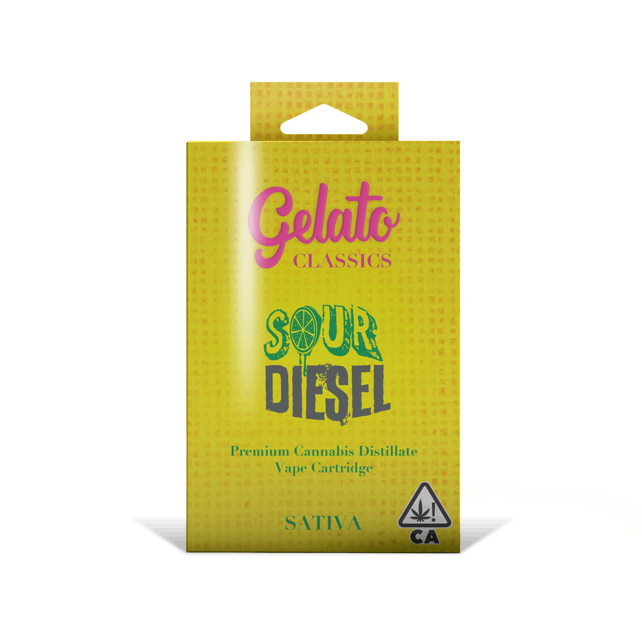 Photograph of product: Gelato - Cartridge - Sour Diesel