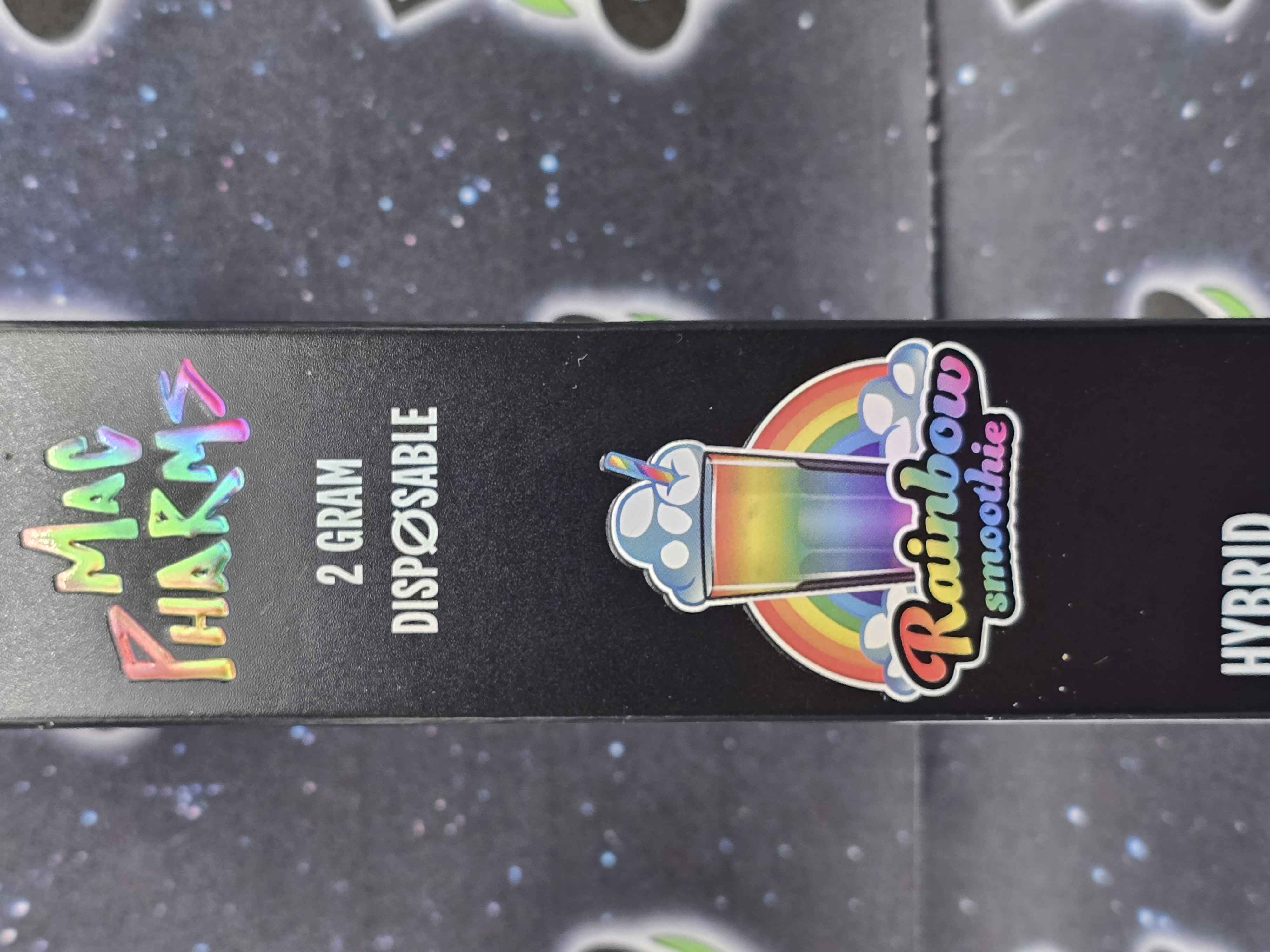 Photograph of product: Mac Pharms | Rainbow Smoothie Disposable
