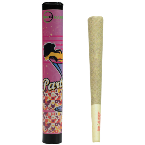 Photograph of product: Rare Michigan Party Girl Pre-Roll 1g