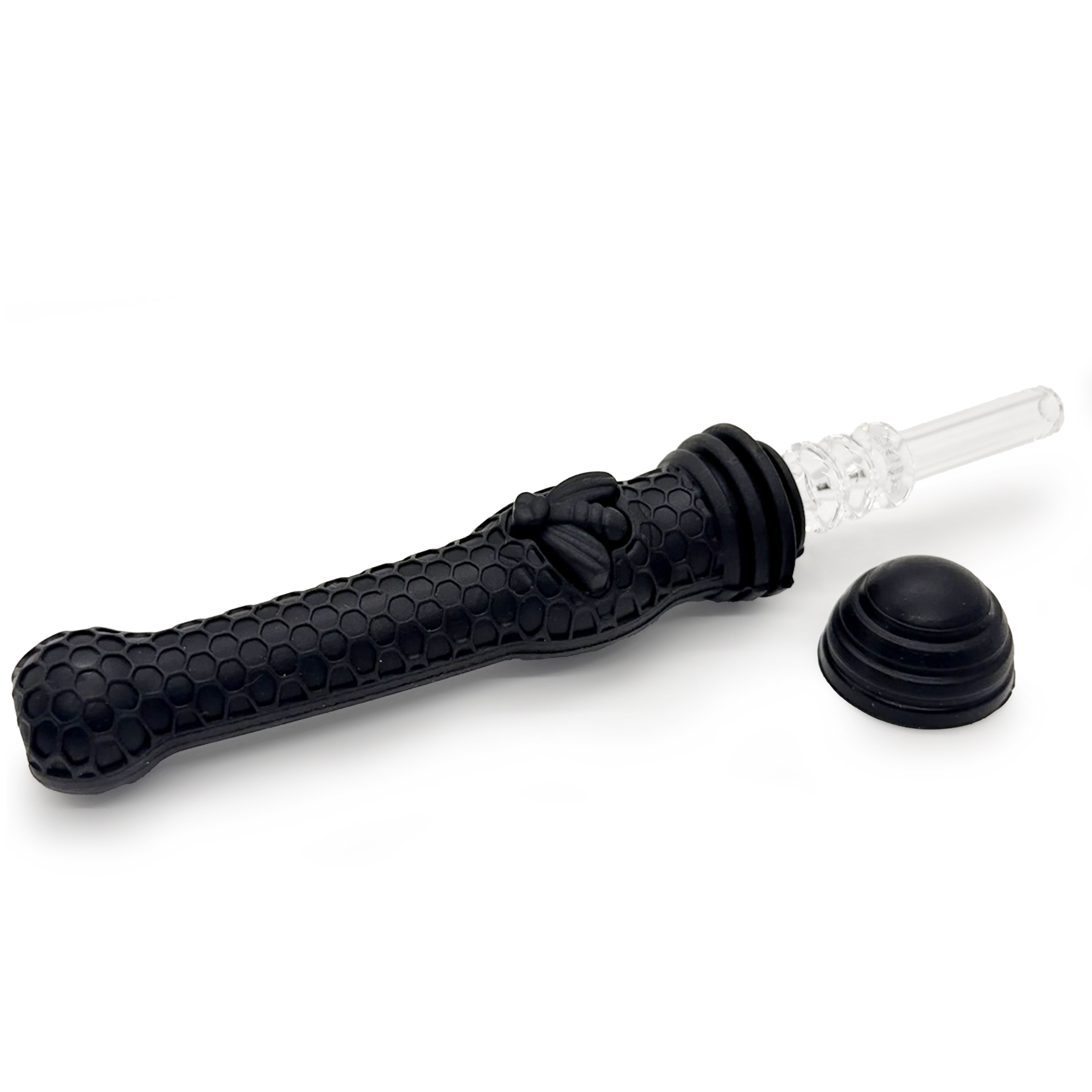 Photograph of product: Honeycomb 6" Silicone Dab Straw