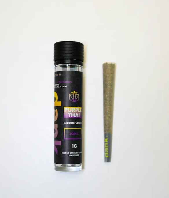 Photograph of product: Dank | Preroll | Purple Thai