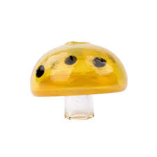 Photograph of product: (06045) Carb Cap- Mushroom Yellow
