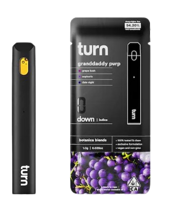 Photograph of product: Turn | Granddaddy Purple All-In-One | 1g