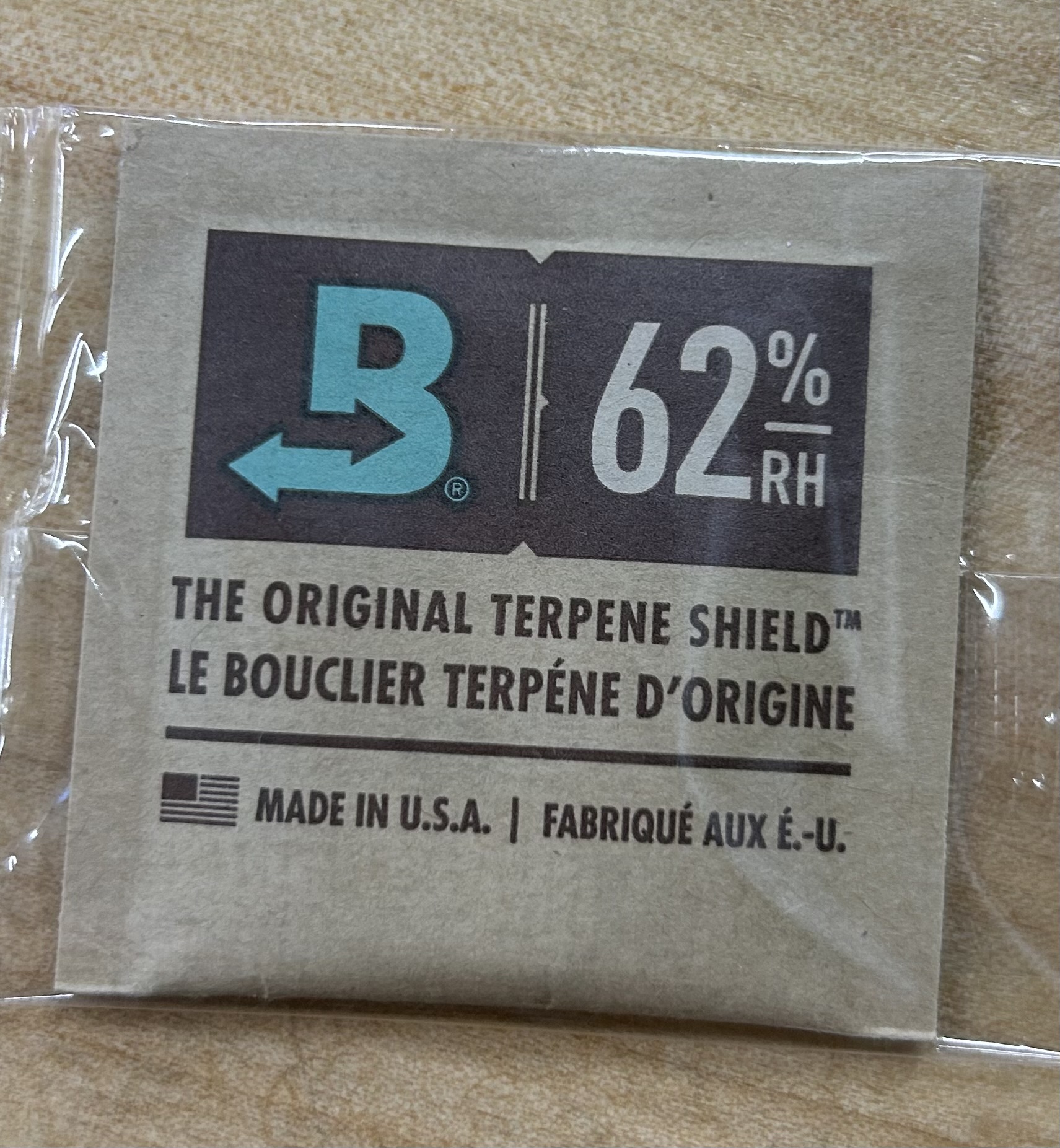 Photograph of product: 62% Humidity Single Pack | Boveda