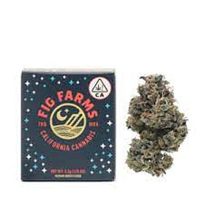 Photograph of product: FIG FARMS - FLOWER - - BLUE FACE - 3.5g