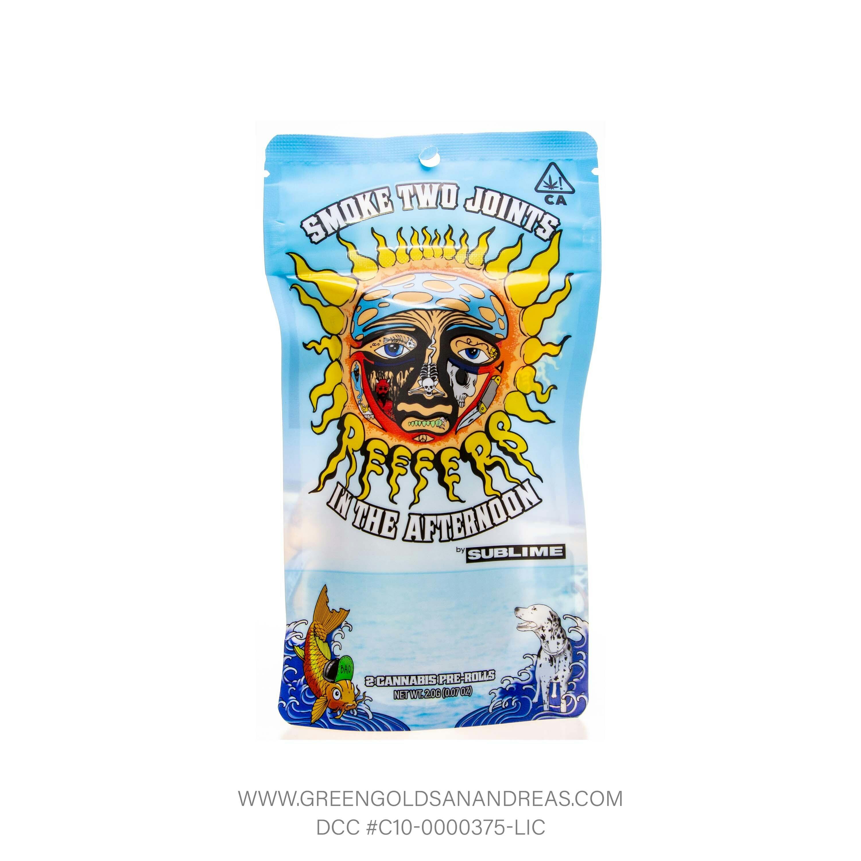 Photograph of product: Sublime | Float OG Pre-Roll Pack (2g)