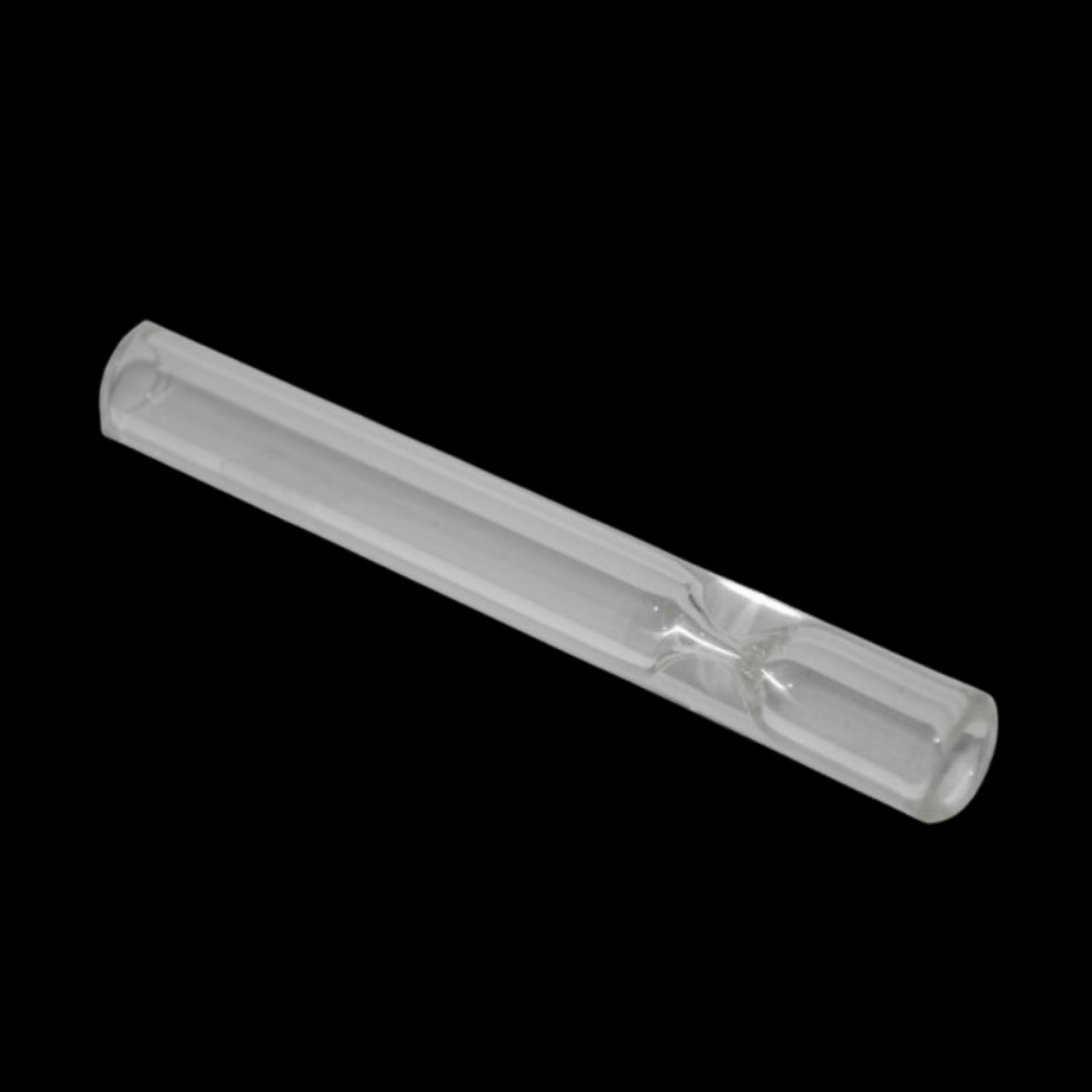 Photograph of product: pipe Chillum $2, basic clear glass