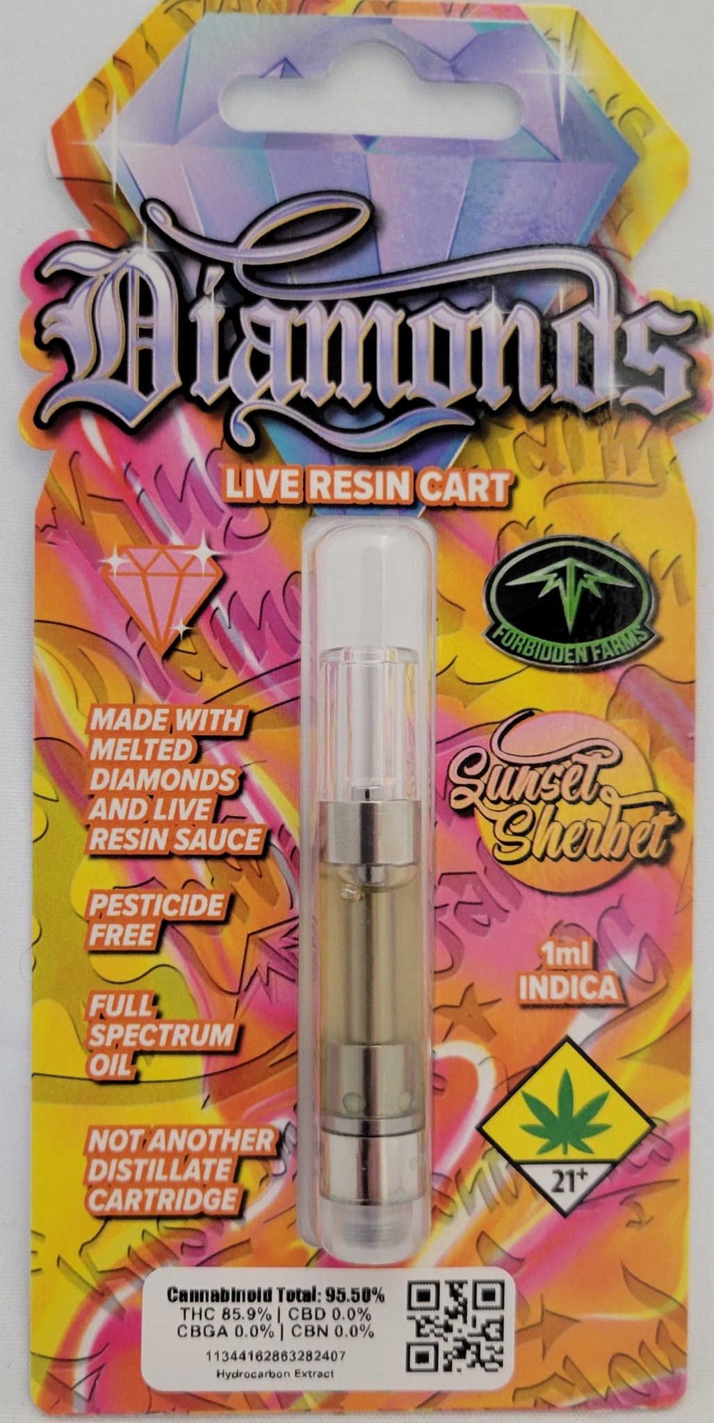 Photograph of product: Sunset Sherbet "Live Resin" | 1g