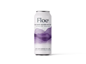 Photograph of product: Floe Seltzer Wildberry 5mg TH-oui : 5 MG CBD HEMP