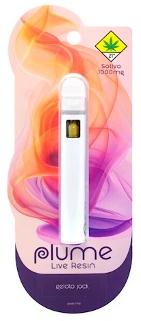 Photograph of product: Gelato Jack Live Resin Disposable Vape