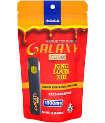 Photograph of product: Galaxy Liquid Live Resin Disposable King Louis XIII