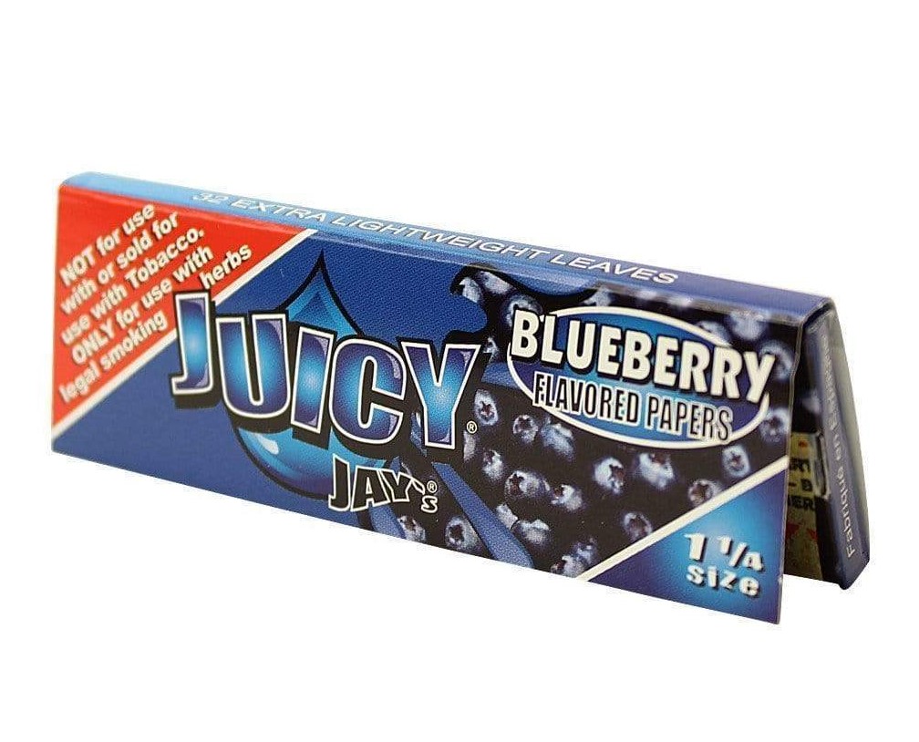 Photograph of product: Juicy Jay's 1-1/4" Papers Blueberry