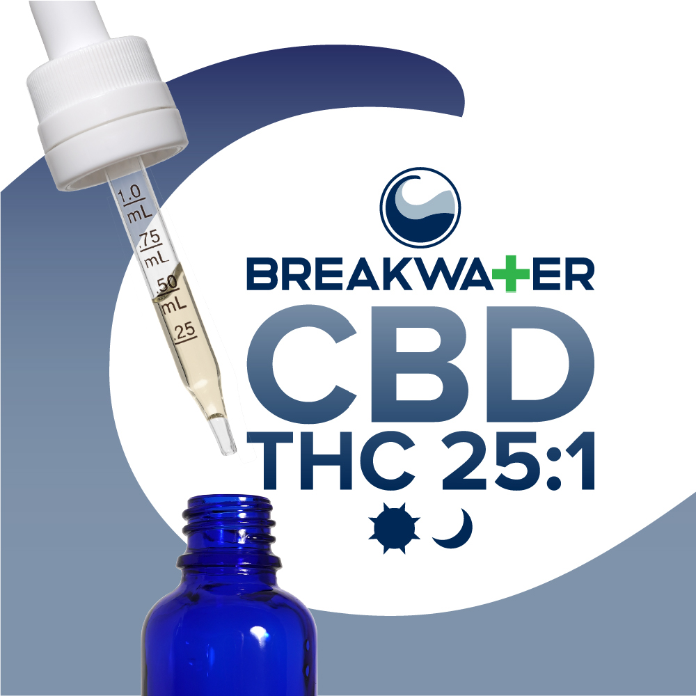 Photograph of product: 25:1 CBD:TH-oui MCT Tincture (100mg)