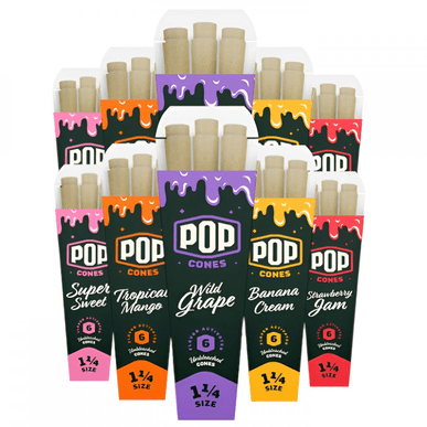Photograph of product: 1 1/4 - 6pk - Pop Cones