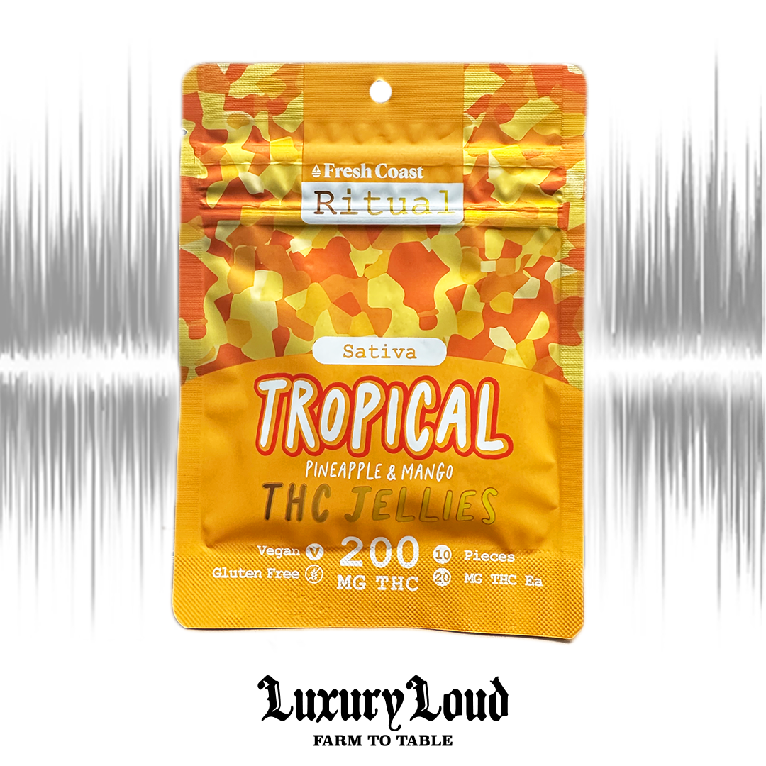 Photograph of product: Jellies TROPICAL