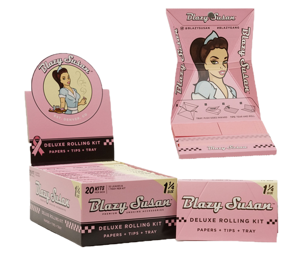 Photograph of product: Blazy Susan Deluxe Rolling Kit | Pink 1 1/4"