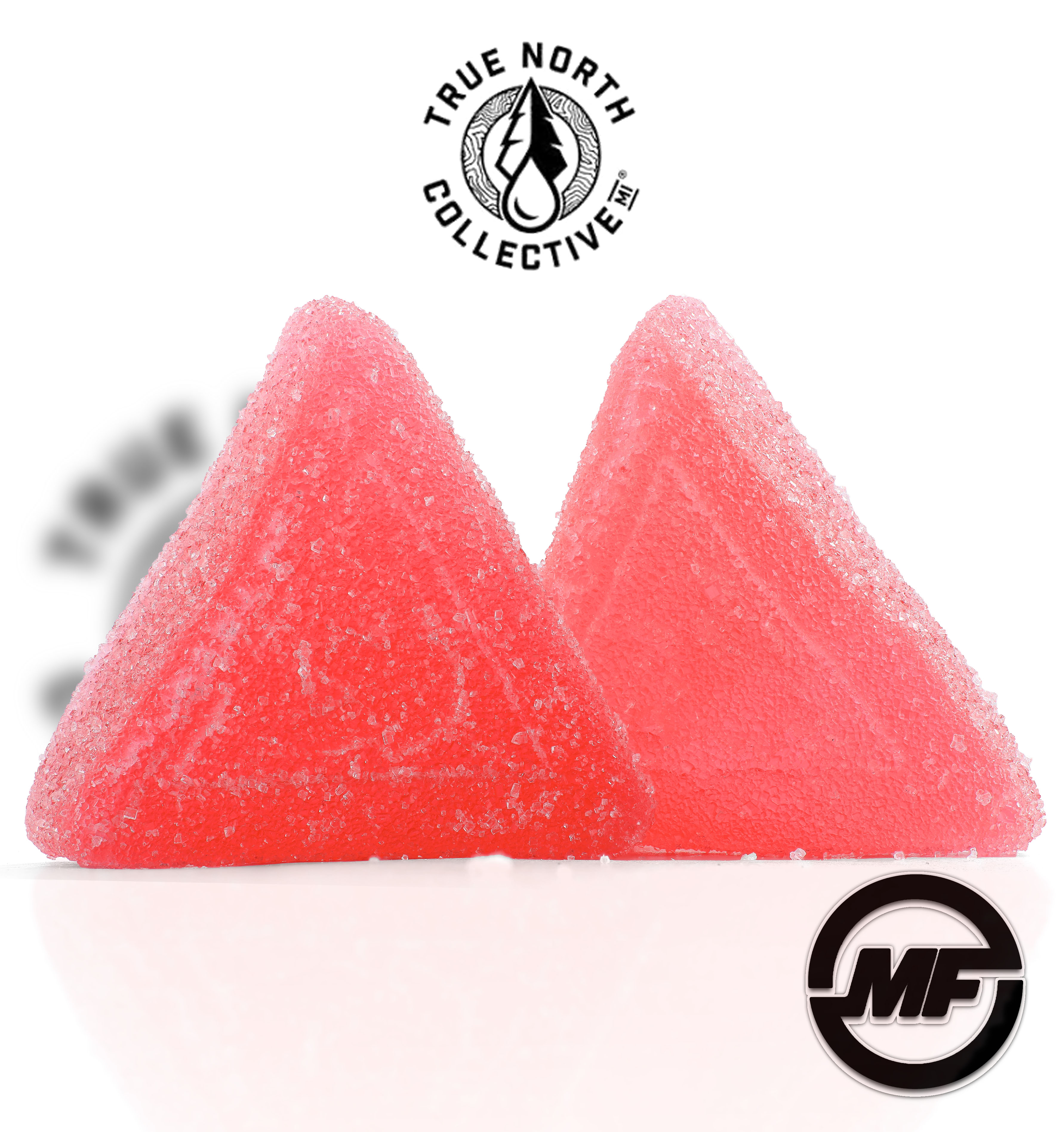 Photograph of product: 5 Star Extracts x True North | Traverse City Cherry | Full Spectrum Vegan Gummies | 200mg