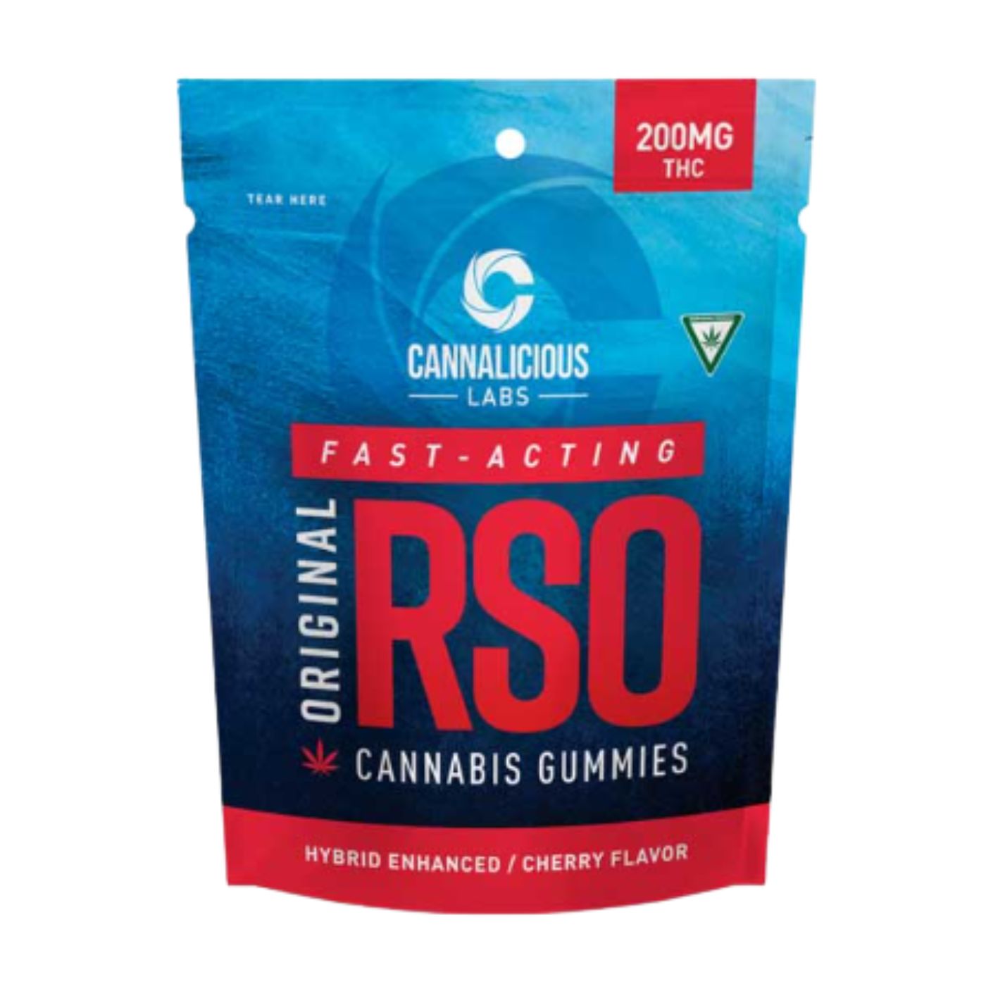 Photograph of product: Cannalicious - RSO Cherry Gummy 200mg