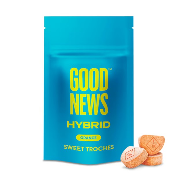 Photograph of product: Orange Troches | 10mg/10pk (100mg)