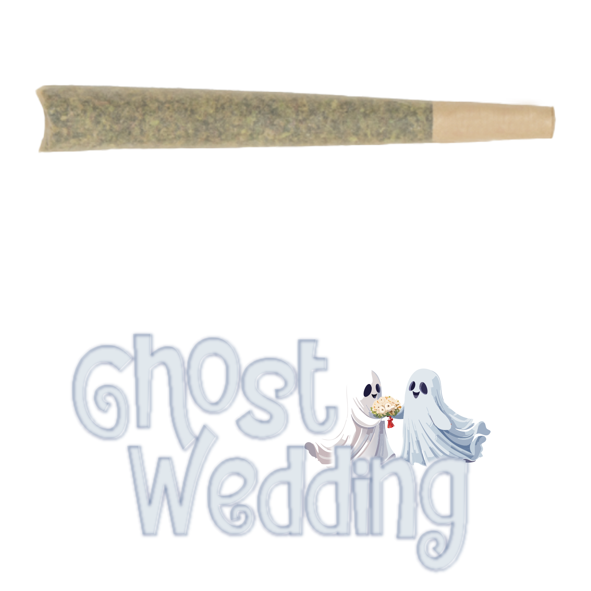 Photograph of product: Infused PreRoll Ghost Wedding