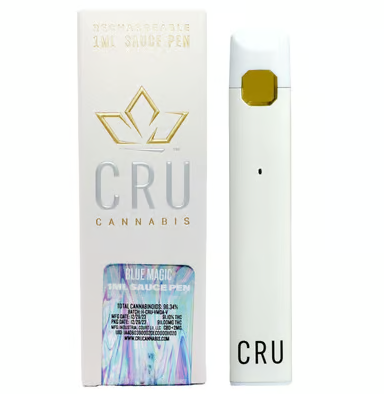 Photograph of product: Cru - Blue Magic Disposable Vape - 1g