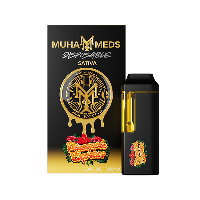 Photograph of product: Pineapple Express Disposable Vape, Oui'd, 2g