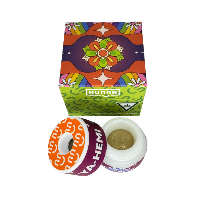 Photograph of Product: Hunna Hash - Head Stash - Thumb Print Rosin 2g - x Bigg Canna - Mac Gary