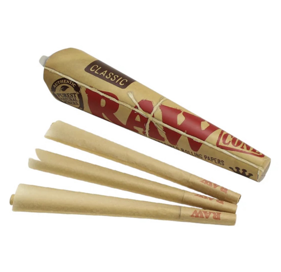 Photograph of product: Raw Cone King  3 Pack