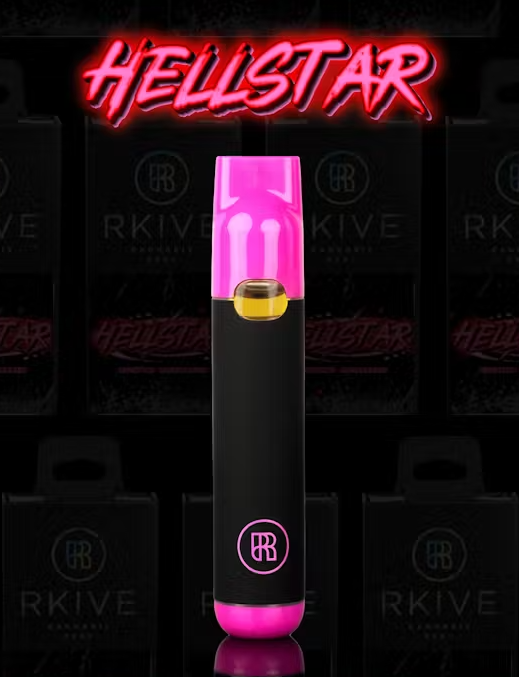 Photograph of product: RKIVE ROSIN DISPOSABLE | HELLSTAR