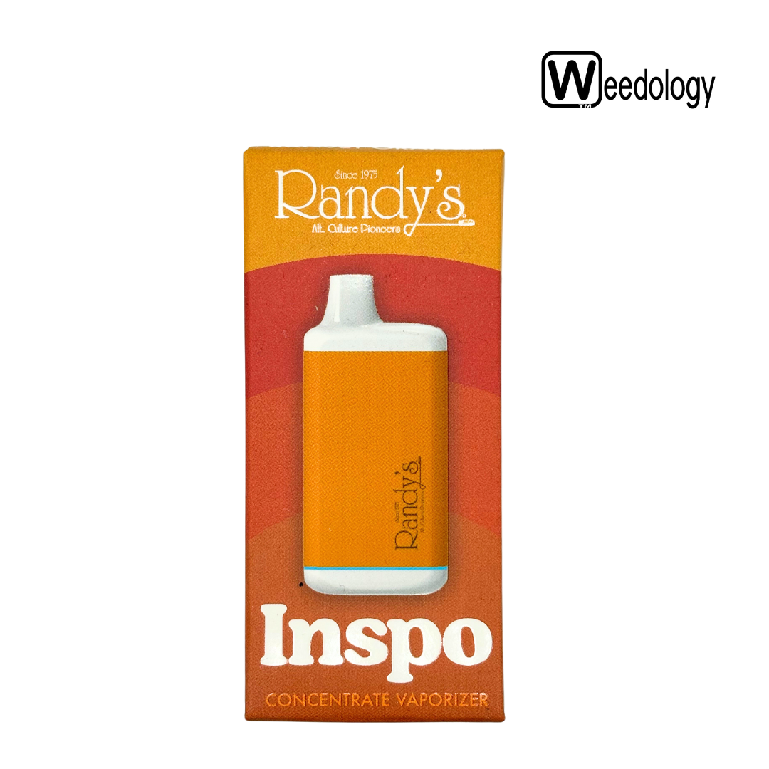 Photograph of product: Randy's Inspo SUNSET ORANGE Concentrate Vaporizor