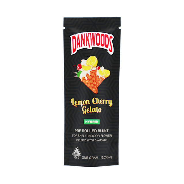 Photograph of product: 1G Blunt Infused Lemon Cherry Gelato - Lemon Cherry Gelato