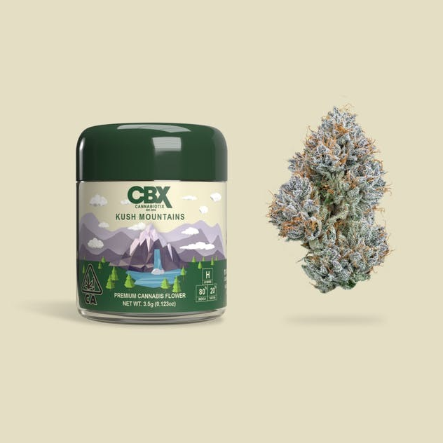 Photograph of product: CBX - Kush Mountains (H) 3.5g