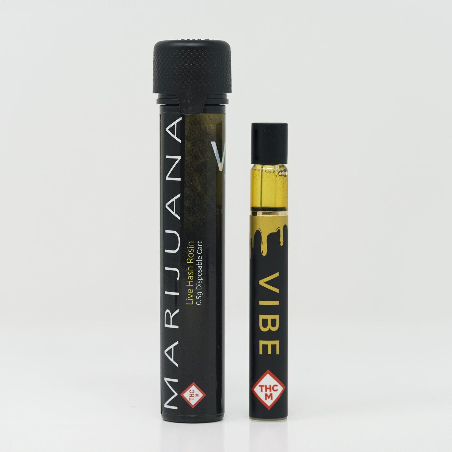 Photograph of product: VIBE 0.5G LOST IN NATURE LIVE ROSIN DISPOSABLE CARTRIDGE