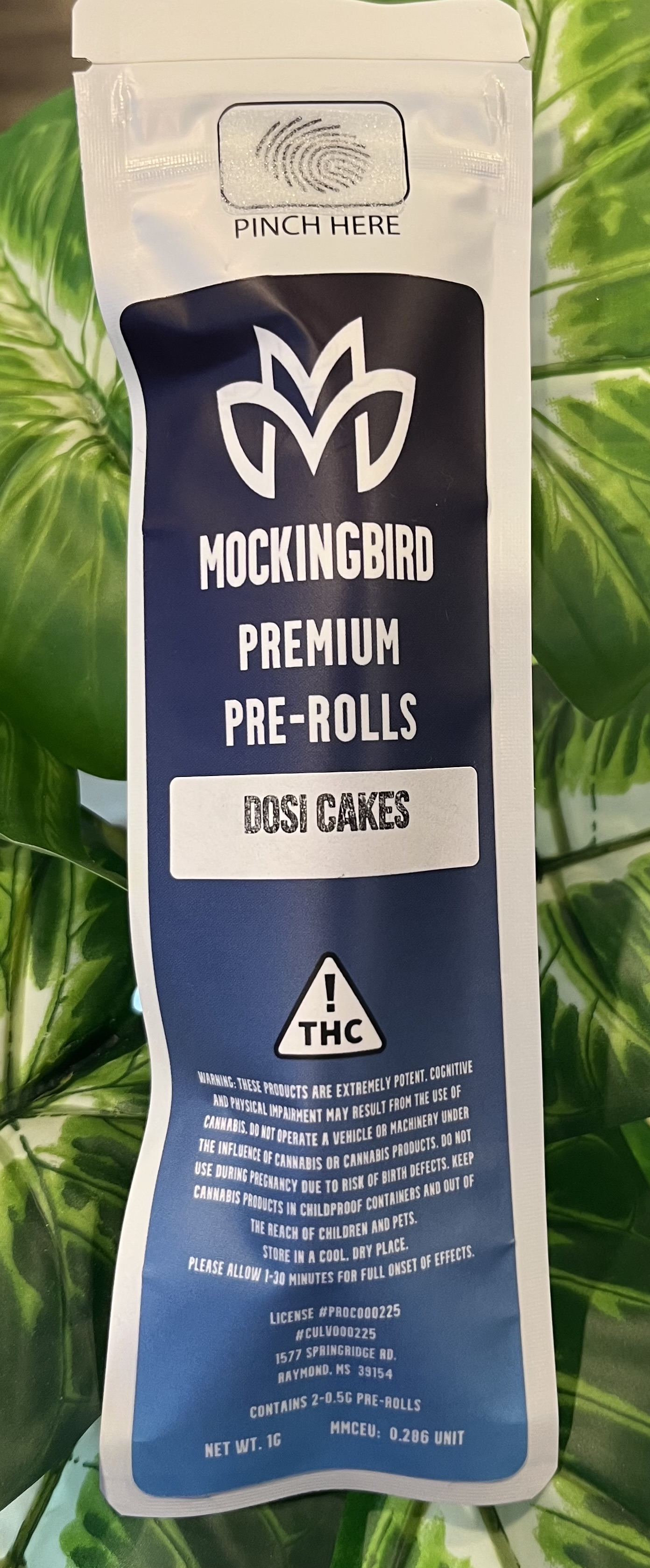 Photograph of product: Mockingbird | . 2pk | Dosi Cakes - 1g
