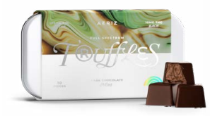 Photograph of product: Full Spectrum Truffles | Aeriz | Dark Chocolate Mint [FSHO]