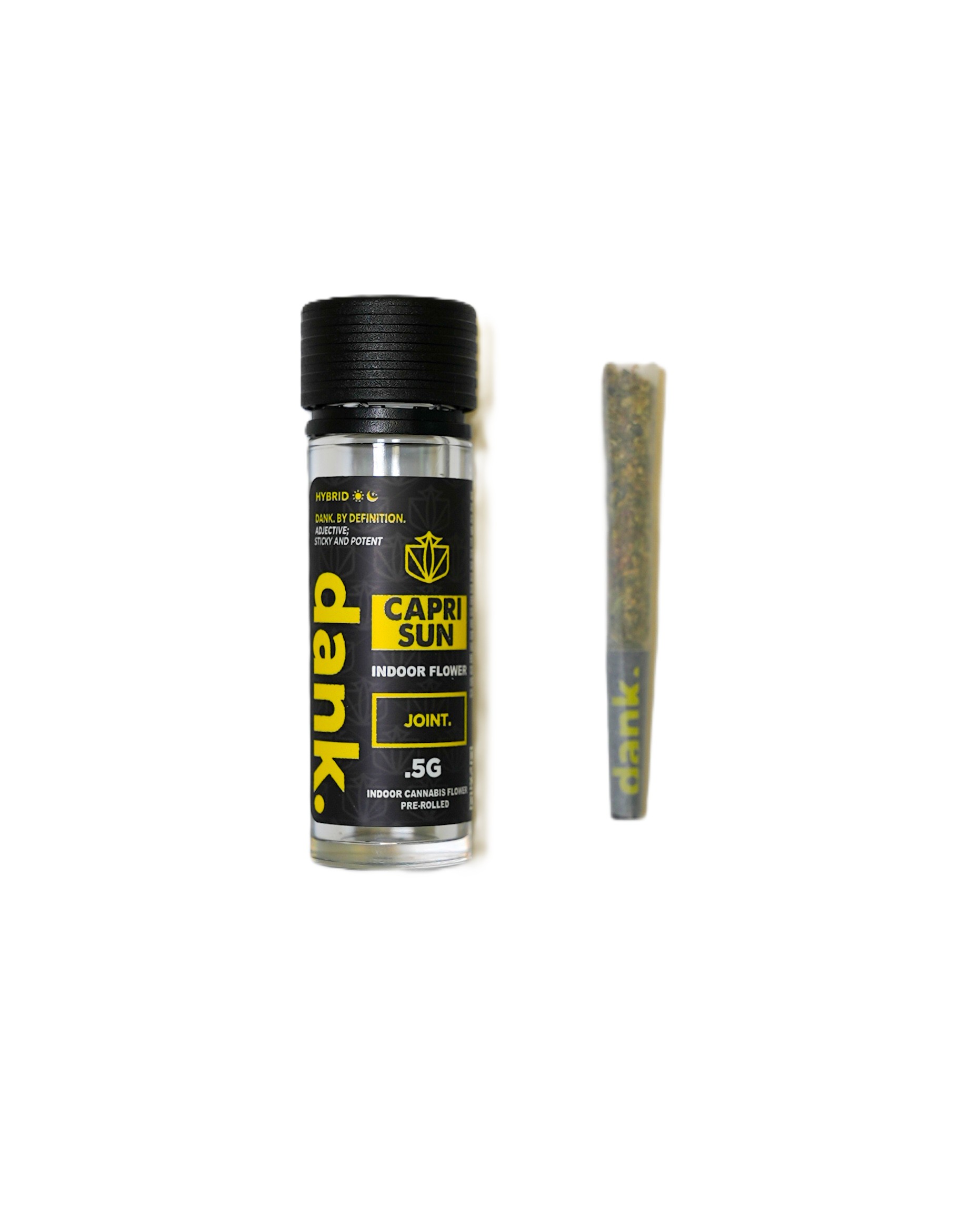 Photograph of product: Dank | Preroll | Capri Sun | 0.5g